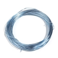 Ten-meter roll of light blue anodized aluminum craft wire for DIY jewelry making - Blue & Silver