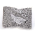Bulk pack of silver open jump rings in a transparent bag for DIY jewelry making - White K/Silver