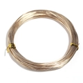 10-meter roll of golden aluminum craft wire for DIY handmade jewelry and beaded modeling - Light KC Gold