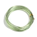 Roll of 10m mint green anodized aluminum wire for DIY jewelry making and craft projects - Fruit Green