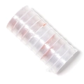 Set of 10 rolls of clear elastic crystal string for DIY jewelry making and beading projects - 0.4mm / Clear