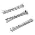 Macro shot of stainless steel eye pins, ball pins and flat head pins for DIY jewelry making - Ball Head Pin / 25mm (100 Pieces Pack) / Steel
