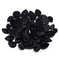 Polished teardrop blue sandstone loose gems with sparkling starry night effect - Blue Sandstone 10x14 (T20141)