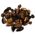 Tiger Eye stone loose beads in teardrop and oval shapes for DIY jewelry making - Yellow Tiger Eye 10x14 (T20141)