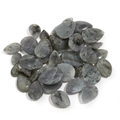 Water-drop labradorite cabochon gemstones with blue fire for DIY jewelry making - White Labradorite 10x14 (T20141)