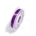 Fil élastique cristal violet en bobine pour création de bijoux DIY et bracelets - Violet