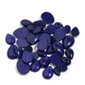 Deep blue teardrop lapis lazuli cabochon stone for DIY jewelry making and settings - Lapis Lazuli 10x14 (T20141)