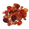 Teardrop shape natural red agate stone cabochons for DIY jewelry making accessories - Red Agate 10x14 (T20141)