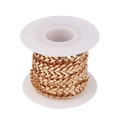 Cadena de espiga dorada de 6 mm con eslabones en V en carrete para creación de joyas artesanales - 6mm / Oro KC