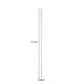 DIY jewelry beading needle tool 13.1cm length and 0.6mm diameter in stainless steel - 5 Needles + Tube / 13cm*0.6mm