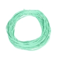 Elastic mint green cord for handmade jewelry weaving and DIY bead stringing projects - 1mm (25 Yards) / Teal
