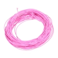 Rosafarbene elastische Kordelrolle für DIY-Schmuck und handgefertigte Perlenarmbänder - 25 Meter/Packung / Rosa