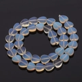 Translucente hartvormige opaliet kralen voor handgemaakte sieraden en DIY armbanden - 10*11mm / Opaal