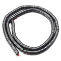 Makro-Detail polierter dunkelgrauer Hämatit-Diskusperlen für DIY-Schmuckherstellung - 3mm / Originalfarbe