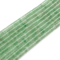Polished green aventurine 4x2mm rondelle spacer beads for DIY jewelry making - Green Aventurine