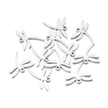 Silberne Libellenanhänger aus Edelstahl für DIY-Schmuck und Halskettenzubehör - 12# Libelle (12*14mm)