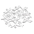 Minimalistischer Libellen-Anhänger aus Edelstahl für DIY-Schmuckherstellung - 22# Libelle (17*20mm)