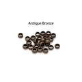 Cuentas espaciadoras de bronce antiguo para la creación de joyas y pulseras DIY - Bronce