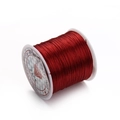 Strong stretchy dark red crystal string spool for DIY jewelry and bracelet making - Burgundy