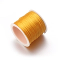 Bright yellow elastic string roll for DIY jewelry beading and bracelet making - Gold Yellow