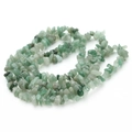 Green natural stone chips bead strands for DIY jewelry making handmade bracelets - Dongling Green Chips