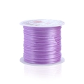 Roll of purple flat elastic crystal string for DIY beaded jewelry and bracelet making - Light Purple