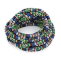 Cordino in cotone bohémien colorato da 6mm per gioielli fai da te e accessori etnici - Corda Rotonda Con Anima N. 10 / 6mm