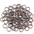 Antik-Bronze Biegeringe für DIY-Schmuckherstellung und Bastelzubehör-Zubehör - Antikes Rotkupfer