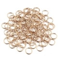 Goldene runde Biegeringe für DIY Schmuckherstellung und Bastelzubehör - KC Gold