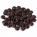 Macro shot of high-gloss dark brown wooden abacus beads for DIY jewelry making and crafts - Abacus Beads / 3x6mm (500 Pieces) / Dark Coffee