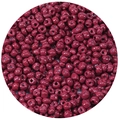 DIY glass seed beads in glossy burgundy finish for jewelry making and handmade crafts - 1000 Pieces/Pack (2.5mm) / Wine Red