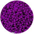 Deep purple glass seed beads for DIY jewelry making in bulk round stack style - 1000 Pieces/Pack (2.5mm) / Deep purple