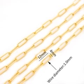 12x4mm επιχρυσωμένοι σύνδεσμοι αλυσίδας συνδετήρα από ατσάλι για DIY κοσμήματα - 5# Ανάγλυφη Αλυσίδα Συνδετήρας / Χρυσό