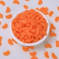 Miniatur-Orangenstücke aus Harz für DIY-Bastelzubehör und Dekoration mit Creme-Kleber - Orangenscheibe