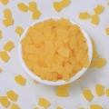 Mini-Ananasscheiben aus gelbem Harz für DIY-Handyhüllen und Bastelzubehör aus Cremekleber - Gelbe Zitronenscheibe