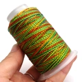 Rainbow gradient 6-strand waxed thread roll for DIY handmade bracelet weaving - 6-Strand / Starry Multicolor