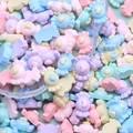 DIY colorful candy resin flatback charms with heart relief for handmade accessories - Heart Candy