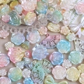 Set di ciondoli barocchi colorati in resina per DIY con forme di fiori e fiocchi - Mix Barocco da Sogno-Terra delle Fate
