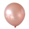 Thick matte rose gold latex balloon with metallic finish for wedding and party decor - Rose Gold