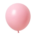 Thick 18-inch matte pink latex balloon for wedding party decoration on white background - Light Pink