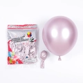 Palloncino in lattice viola cromato 12 pollici con confezione e campione gonfio - Viola chiaro