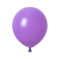 Thick matte purple latex balloon for wedding decoration and birthday party supply - Purple