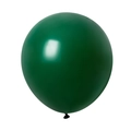 Thick matte dark forest green latex balloon for wedding and party decorations - Dark Green
