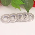 Cinque rotoli di nastri adesivi argento metallizzato per decorazione unghie nail art - 10m*4mm / Argento