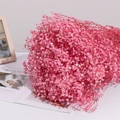 Dried gypsophila flower bouquet in pink and peach tones for home decor and gifts - 350-400g / Light Pink
