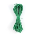 Cordino cerato verde 1mm intrecciato a tre fili per gioielli fai da te 66 metri - 66 Metri/Confezione / Verde Erba