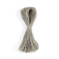 Filo cerato grigio chiaro 1mm per creazione gioielli fai-da-te e tessitura - 66 Metri/Confezione / Grigio