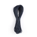 Corda in cera intrecciata blu scuro da 1 mm per creazione di gioielli fai da te - 66 Metri/Confezione / Blu Notte
