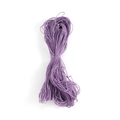 Cordino cerato intrecciato viola chiaro da 1mm per gioielli fai-da-te e artigianato - 66 Metri/Confezione / Viola