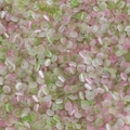 Macro shot of 2x4mm pink and green cat-eye glass rondelle beads for jewelry making - 100 Pieces/Pack (2.5x4mm) / Green and Pink